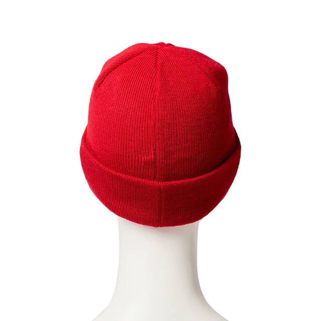 子供用 ニューエラ ニットビーニーキャップ セサミストリート YOUTH ELMO FACE BASIC CUFF KNIT BEANIE CAP RED