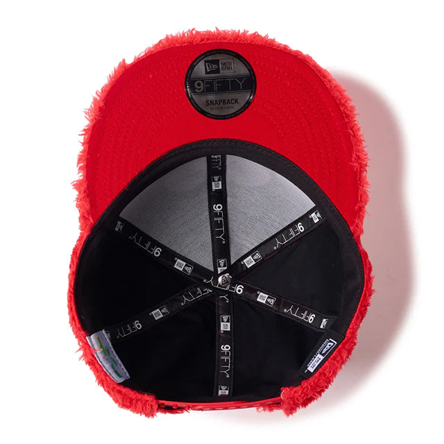 ニューエラ 9FIFTY キャップ セサミストリート ELMO FACE SNAPBACK CAP RED