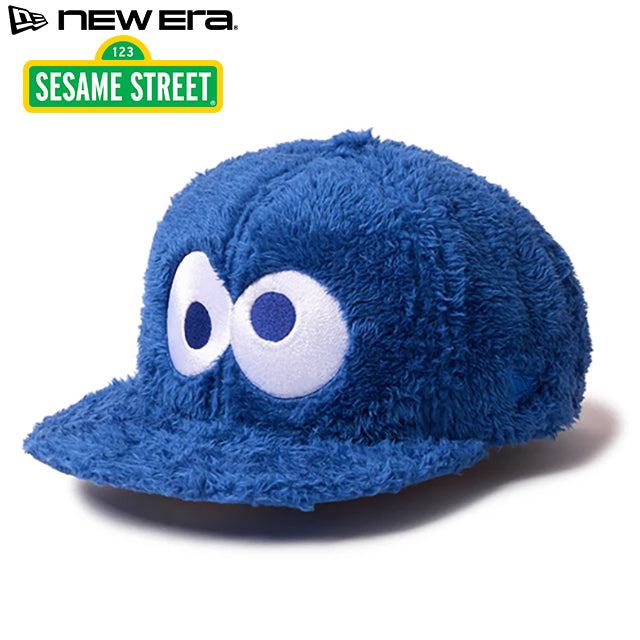 ニューエラ 9FIFTY キャップ セサミストリート COOKIE MONSTER FACE SNAPBACK CAP BLUE