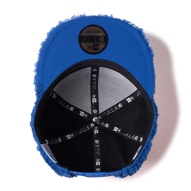 ニューエラ 9FIFTY キャップ セサミストリート COOKIE MONSTER FACE SNAPBACK CAP BLUE
