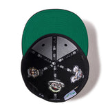 ニューエラ 59FIFTY キャップ セサミストリート ALL-POVER FITTED CAP BLACK