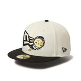 ニューエラ キャップ 59FIFTY コジコジ COJI-COJI BYUN FITTED CAP CREAM BLACK