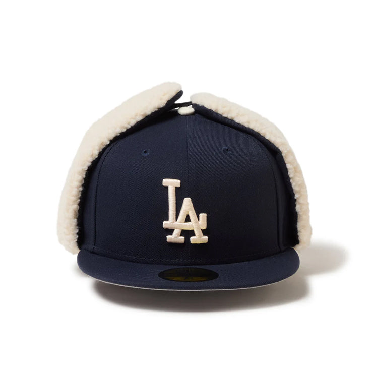 ニューエラ キャップ 59FIFTY ロサンゼルス ドジャース MLB DOGEAR FITTED CAP NAVY