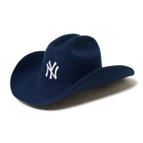 ニューエラ カウボーイハット ニューヨーク ヤンキース MLB COWBOYHAT WOOL FELT NAVY