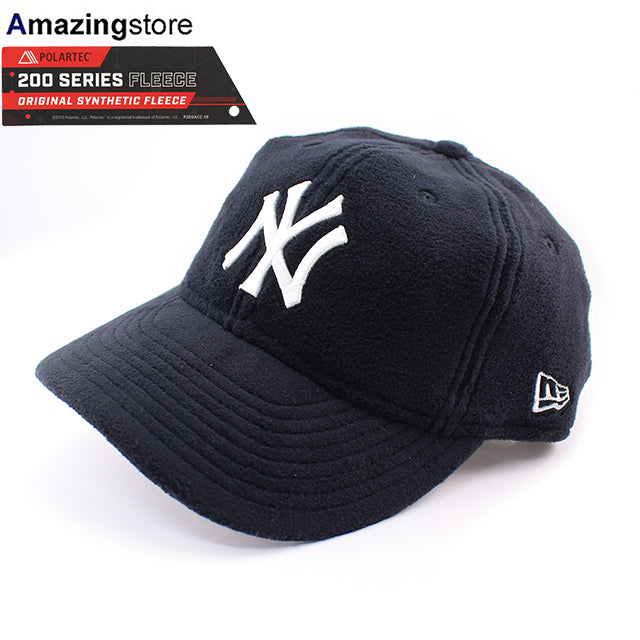 ニューエラ キャップ 9THIRTY ニューヨーク ヤンキース MLB POLARTEC STRAPBACK CAP NAVY