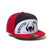 ニューエラ キャップ 59FIFTY ソフトバックラム 近鉄 バファローズ NPB CLASSIC FITTED CAP RED-WHITE-NAVY