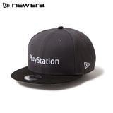ニューエラ キャップ 9FIFTY プレイステーション PSFL SNAPBACK CAP DARK GREY-BLACK