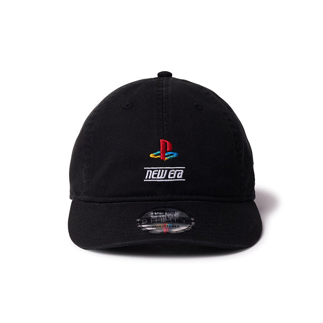 ニューエラ キャップ 9THIRTY プレイステーション PSFM NE LOGO STRAPBACK CAP BLACK