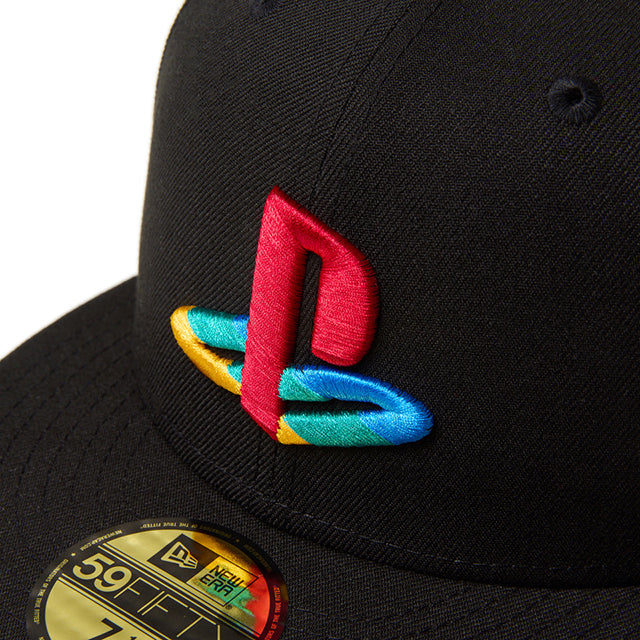 ニューエラ キャップ 59FIFTY プレイステーション 4COL FITTED CAP BLACK