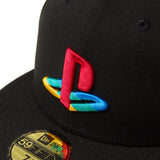 ニューエラ キャップ 59FIFTY プレイステーション 4COL FITTED CAP BLACK