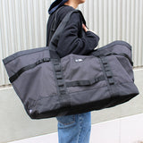 ニューエラ アウトドア トートバッグ YOSHIDA BROS 85L 2WAY FIELD HUGE TOTE BAG BLACK