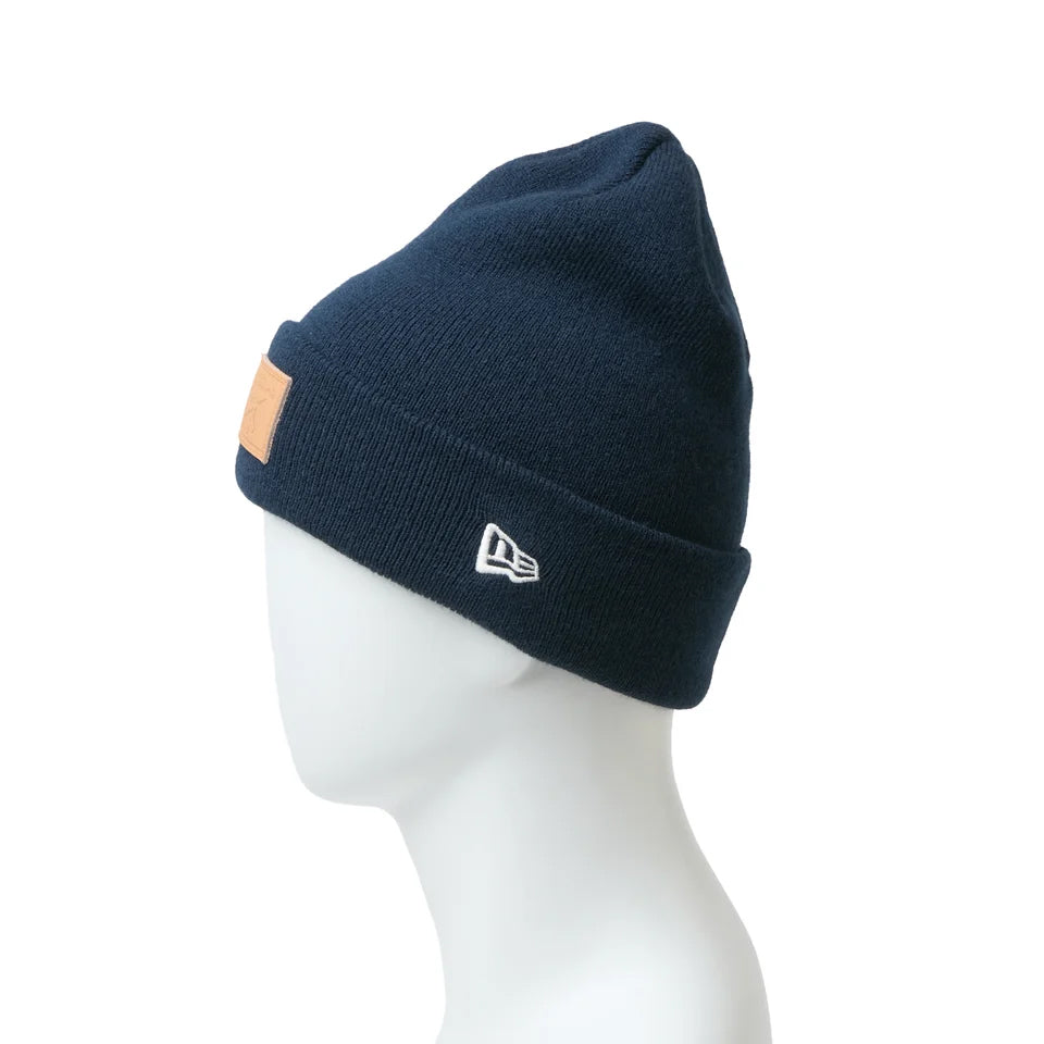 Direction by TAKAYUKI OHASHI (The Apartment) ニューエラ ニット ビーニーキャップ DOG PATCH BASIC CUFF BEANIE NAVY
