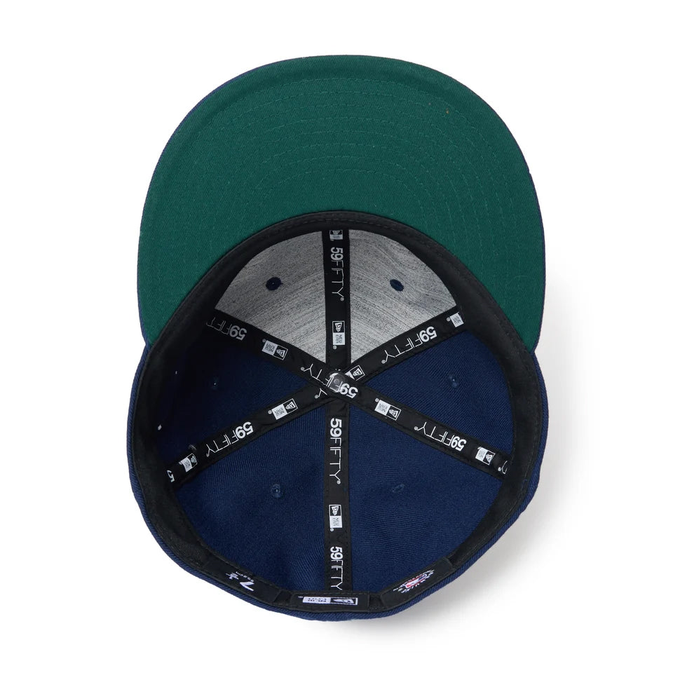 DIRECTION by TAKAYUKI OHASHI (The Apartment) ニューエラ キャップ 59FIFTY 二ューヨーク ヤンキース MLB DOG PATCH FITTED CAP NAVY