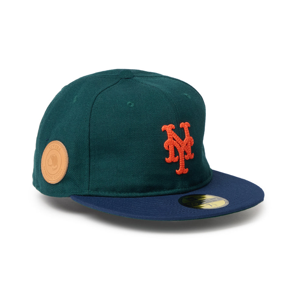 Direction by TAKAYUKI OHASHI (The Apartment) ニューエラ キャップ 59FIFTY 二ューヨーク メッツ MLB DOG PATCH FITTED CAP GREEN