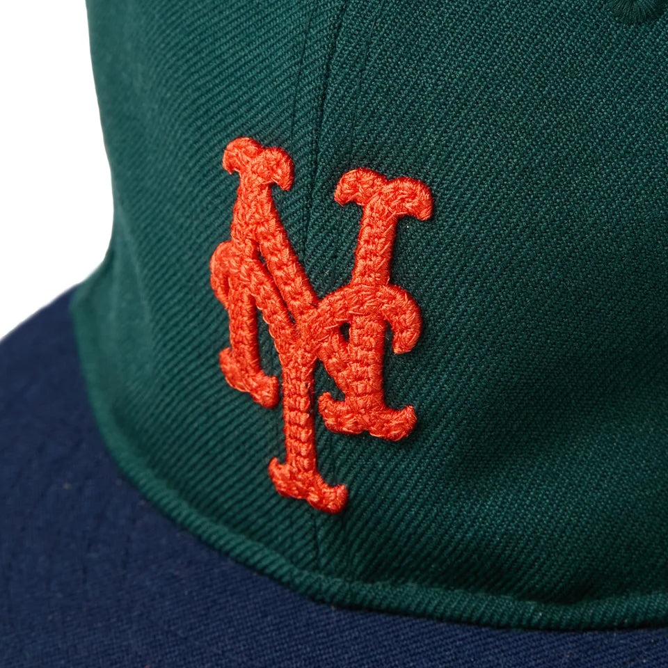Direction by TAKAYUKI OHASHI (The Apartment) ニューエラ キャップ 59FIFTY 二ューヨーク メッツ MLB DOG PATCH FITTED CAP GREEN