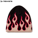 ニューエラ ニット ビーニーキャップ FLAME BASIC CUFFED KNIT BEANIE CAP