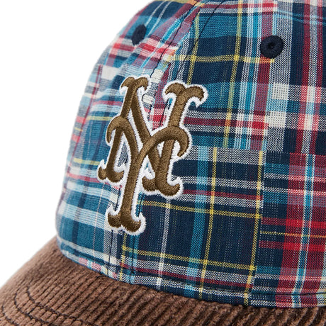 ニューエラ キャップ 9THIRTY ニューヨーク メッツ SEAN WOTHERSPOON COLLABO PLAID STRAPBACK CAP