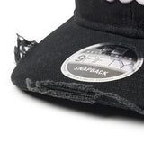 Powered by GORO (MIN-NANO) ニューエラ キャップ RC9FIFTY PRE-CURVED MIN-NANO DAMAGE RETRO CROWN SNAPBACK CAP