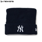 Powered by GORO (MIN-NANO) ニューエラ ニット ビーニーキャップ ニューヨーク ヤンキース SQUARE KNIT BEANIE CAP