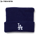 Powered by GORO (MIN-NANO) ニューエラ ニット ビーニーキャップ ロサンゼルス ドジャース SQUARE KNIT BEANIE CAP