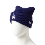 Powered by GORO (MIN-NANO) ニューエラ ニット ビーニーキャップ ロサンゼルス ドジャース SQUARE KNIT BEANIE CAP