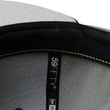 Powered by GORO (MIN-NANO) ニューエラ キャップ 59FIFTY 二ューヨーク ヤンキース MLB FITTED CAP GREY
