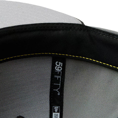 Powered by GORO (MIN-NANO) ニューエラ キャップ 59FIFTY 二ューヨーク ヤンキース MLB FITTED CAP GREY