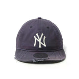 Powered by GORO (MIN-NANO) ニューエラ キャップ 9THIRTY ニューヨーク ヤンキース MLB DAMRGE STRAPBACK CAP NAVY