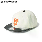 Powered by GORO (MIN-NANO) ニューエラ キャップ RC9FIFTY サンフランシスコ ジャイアンツ MLB FLAT VISOR SNAPBACK CAP CHROME BLACK
