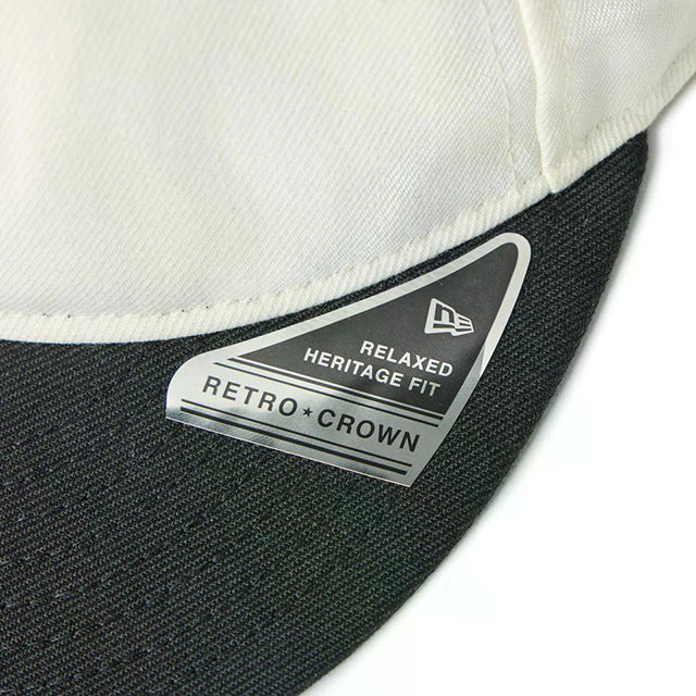 Powered by GORO (MIN-NANO) ニューエラ キャップ RC9FIFTY サンフランシスコ ジャイアンツ MLB FLAT VISOR SNAPBACK CAP CHROME BLACK