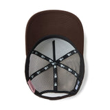 パワーパフガールズ ニューエラ キャップ スナップバック 9FORTY A-FRAME TRUCKER MESH SNAPBACK CAP CHROME BROWN