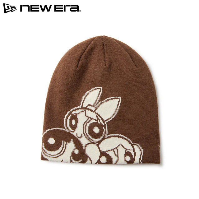パワーパフガールズ ニューエラ ニットキャップ ビーニー KNIT CAP BEANIE B ROWN