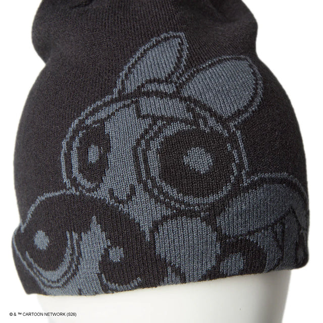 パワーパフガールズ ニューエラ ニットキャップ ビーニー KNIT CAP BEANIE BLACK