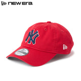 ニューエラ キャップ 9FORTY UNSTRUCTURED ストラップバック ニューヨーク ヤンキース MLB STRAPBACK CAP SCARLET