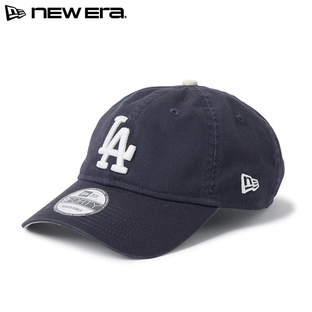 ニューエラ キャップ 9FORTY UNSTRUCTURED ストラップバック ロサンゼルス ドジャース MLB STRAPBACK CAP NAVY
