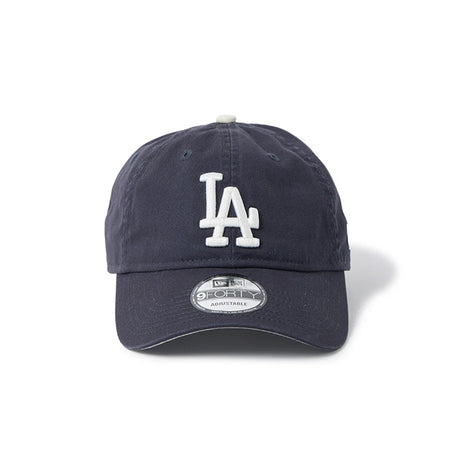 ニューエラ キャップ 9FORTY UNSTRUCTURED ストラップバック ロサンゼルス ドジャース MLB STRAPBACK CAP NAVY