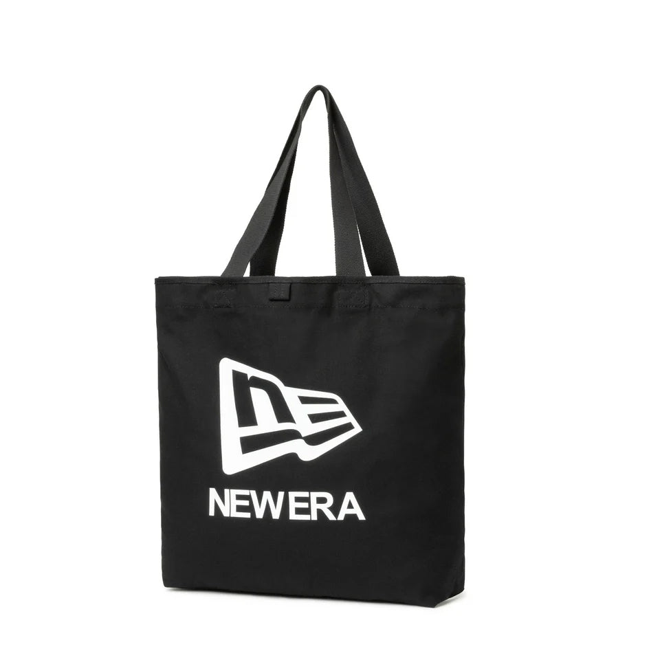 ニューエラ ライト トートバッグ 14L CANVAS TOTE BAG FLAG LOGO BLACK