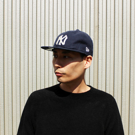 ニューエラ キャップ RC9FIFTY ニューヨーク ヤンキース MLB FRENCH LINEN STRAPBACK CAP NAVY