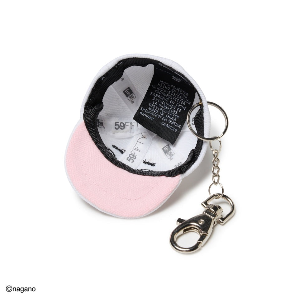 ニューエラ キャップキーホルダー ちいかわ CAP KEYHOLDER WHITE/ 国内