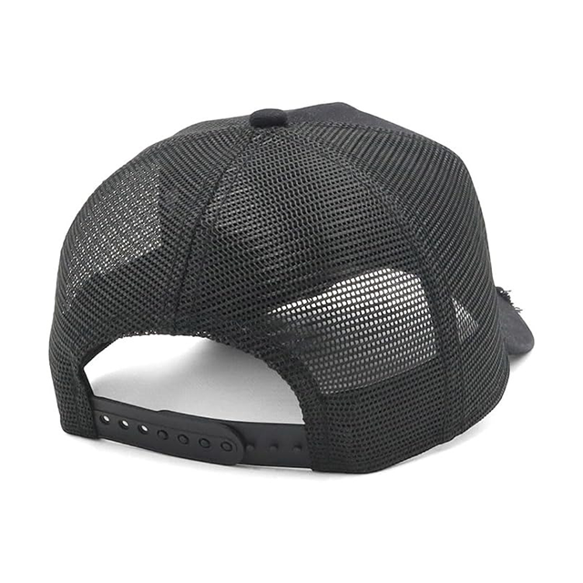ニューエラ キャップ 9FORTY ニューヨーク ヤンキース DAMAGED TWILL A-FRAME MESH CAP BLACK