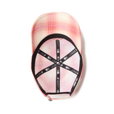 ニューエラ キャップ 9TWENTY ニューヨーク ヤンキース MLB OMBRE PLAID STRAPBACK CAP ORANGE