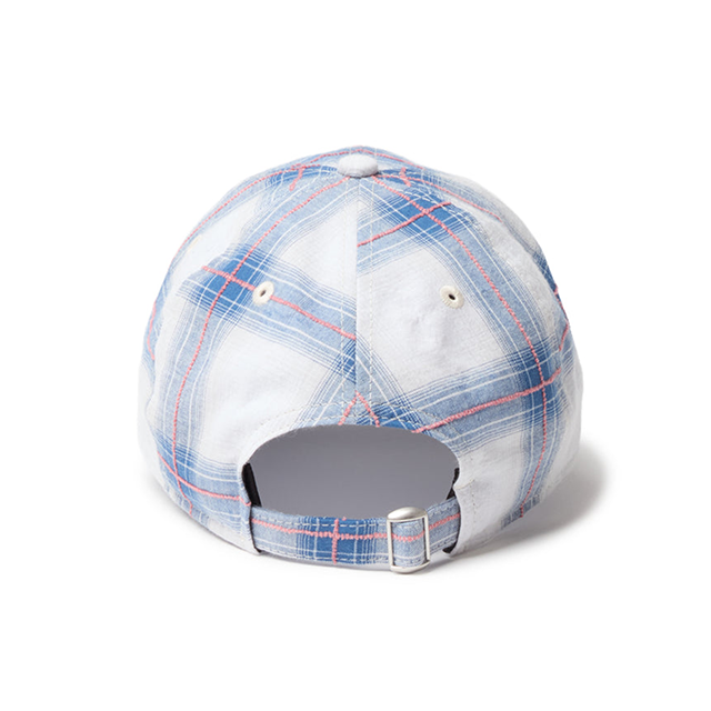 ニューエラ キャップ 9TWENTY ロサンゼルス ドジャース MLB OMBRE PLAID STRAPBACK CAP BLUE