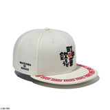 ニューエラ キャップ 59FIFTY 町中華で飲ろうぜ FITTED CAP CREAM