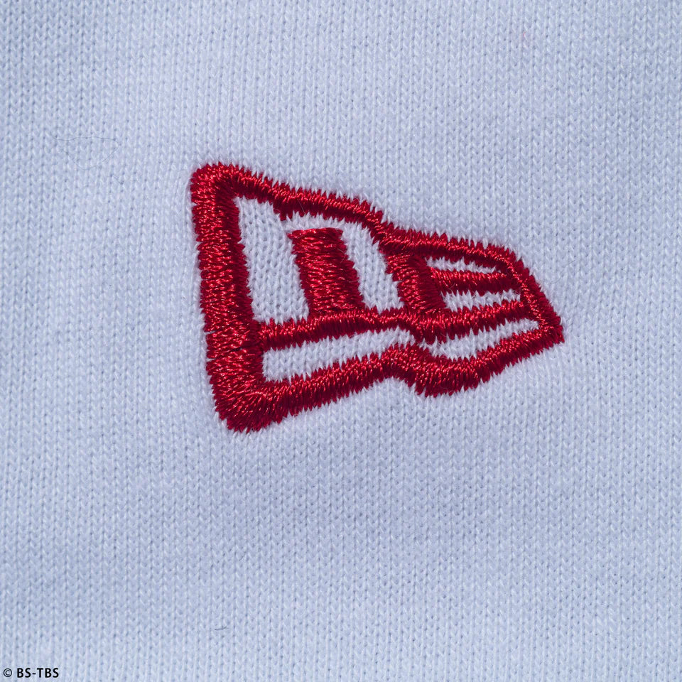 町中華で飲ろうぜ ロングスリーブTシャツ ホワイト 町中華で飲ろうぜ-町中華でやろうぜ-（ラグランTシャツ）|デザインT