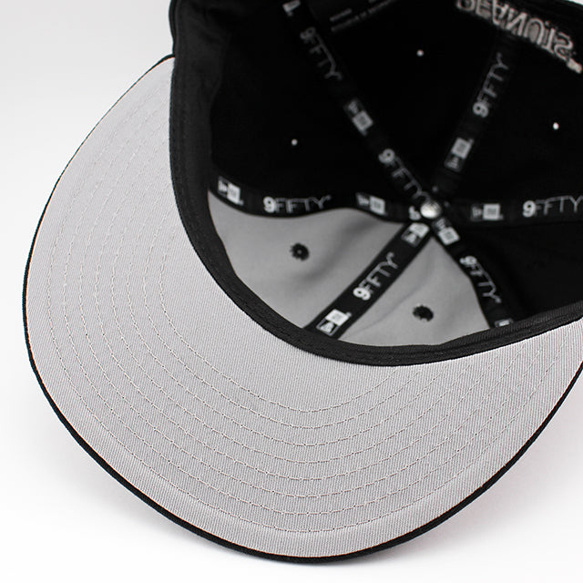 ニューエラ キャップ RC9FIFTY スナップバック ピーナッツ SNOOPY RETRO CROWN SNAPBACK CAP BLACK