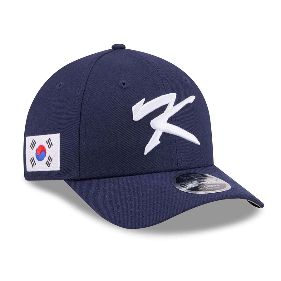 ニューエラ キャップ 9FORTY M-CROWN WBC 韓国 2026 WORLD BASEBALL CLASSIC SNAPBACK CAP BLUE