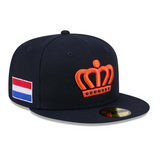 ニューエラ キャップ 59FIFTY WBC オランダ 2026 WORLD BASEBALL CLASSIC FITTED CAP NAVY