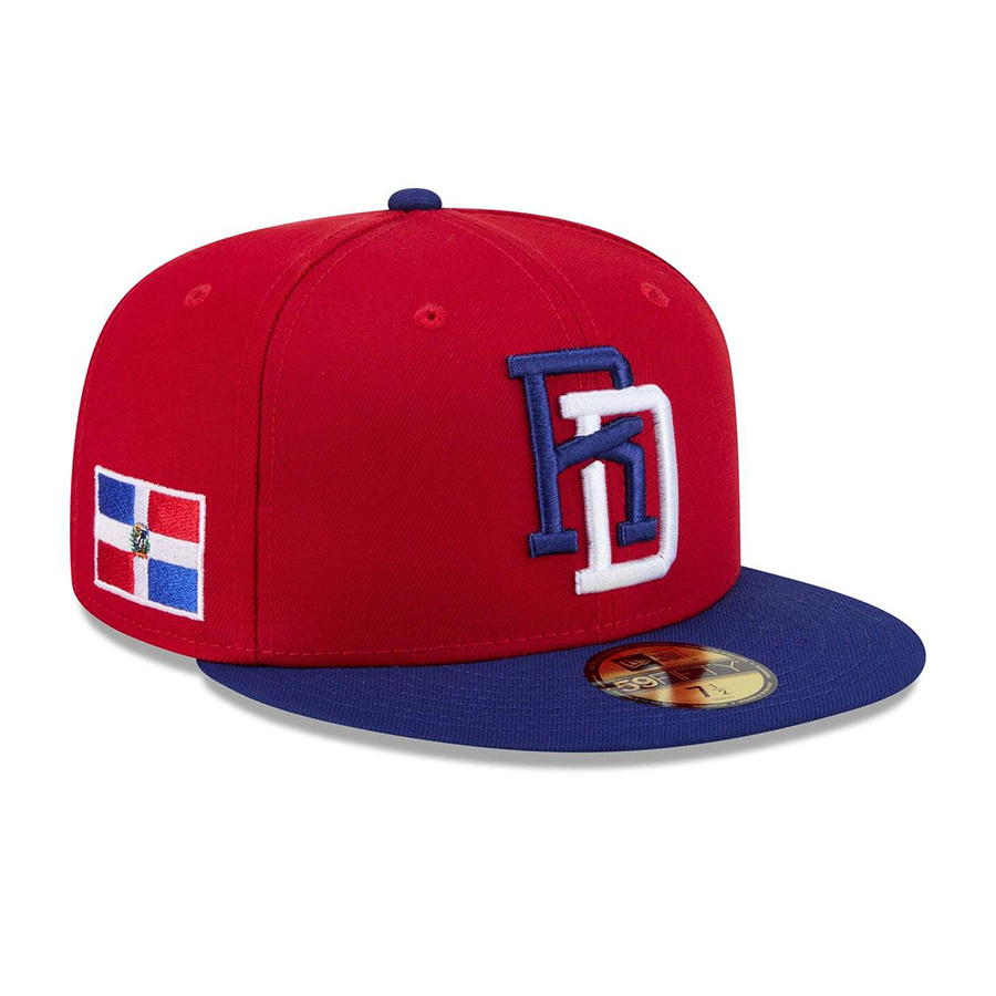 ニューエラ キャップ 59FIFTY WBC ドミニカ共和国 2026 WORLD BASEBALL CLASSIC FITTED CAP RED