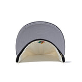 子供用 ニューエラ キャップ 9FIFTY WBC 日本 YOUTH 2026 WORLD BASEBALL CLASSIC J LOGO SNAPBACK CAP CHROME NAVY