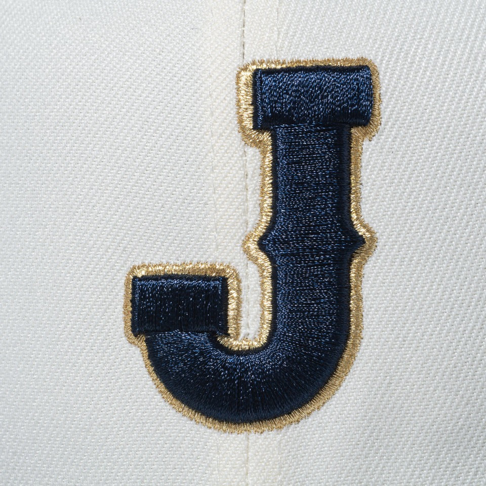 子供用 ニューエラ キャップ 9FIFTY WBC 日本 YOUTH 2026 WORLD BASEBALL CLASSIC J LOGO SNAPBACK CAP CHROME NAVY